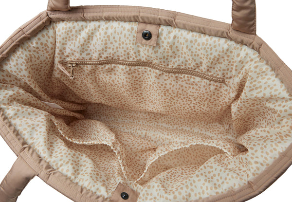 Sac à couches puffy - Biscuit