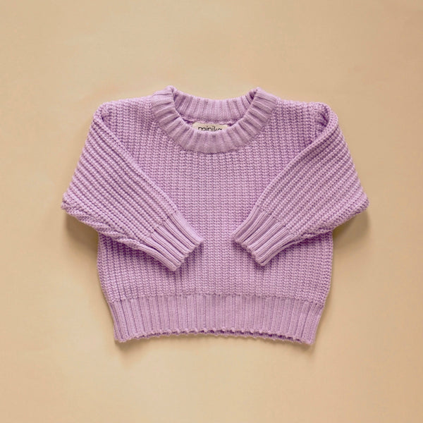 Knit sweater - Lavender