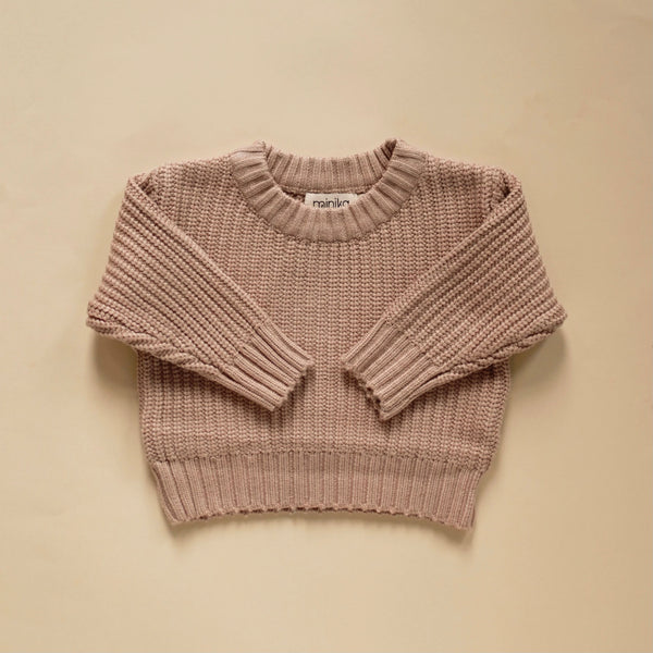 Knit sweater - Almond