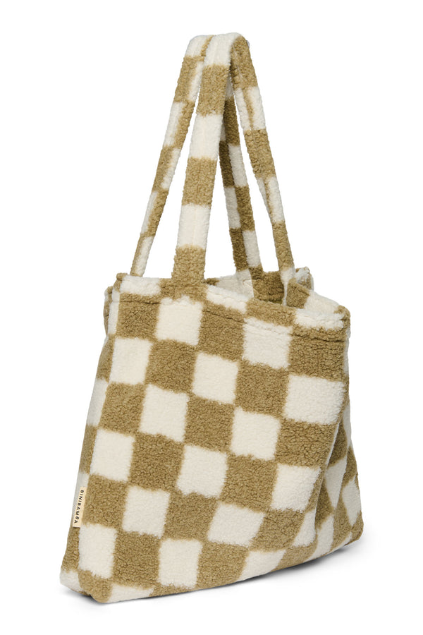 Sac fourre-tout chunky - Toast checked