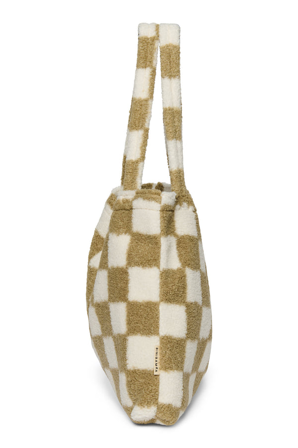 Sac fourre-tout chunky - Toast checked