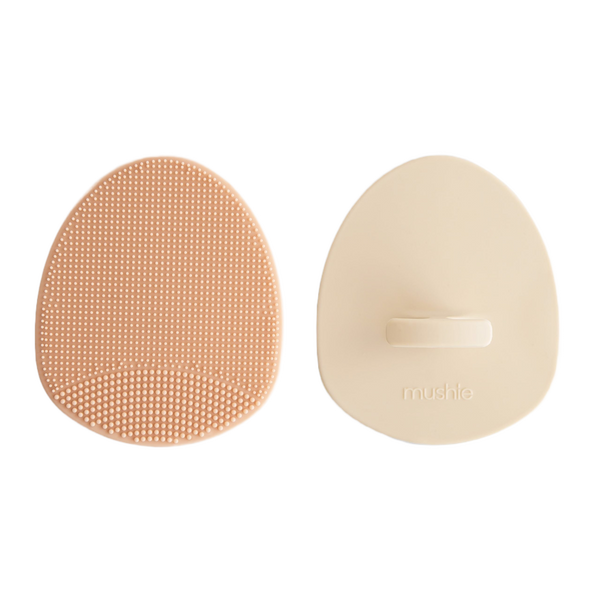 Cradle cap brush 2-pack - Blush/Shifting sand