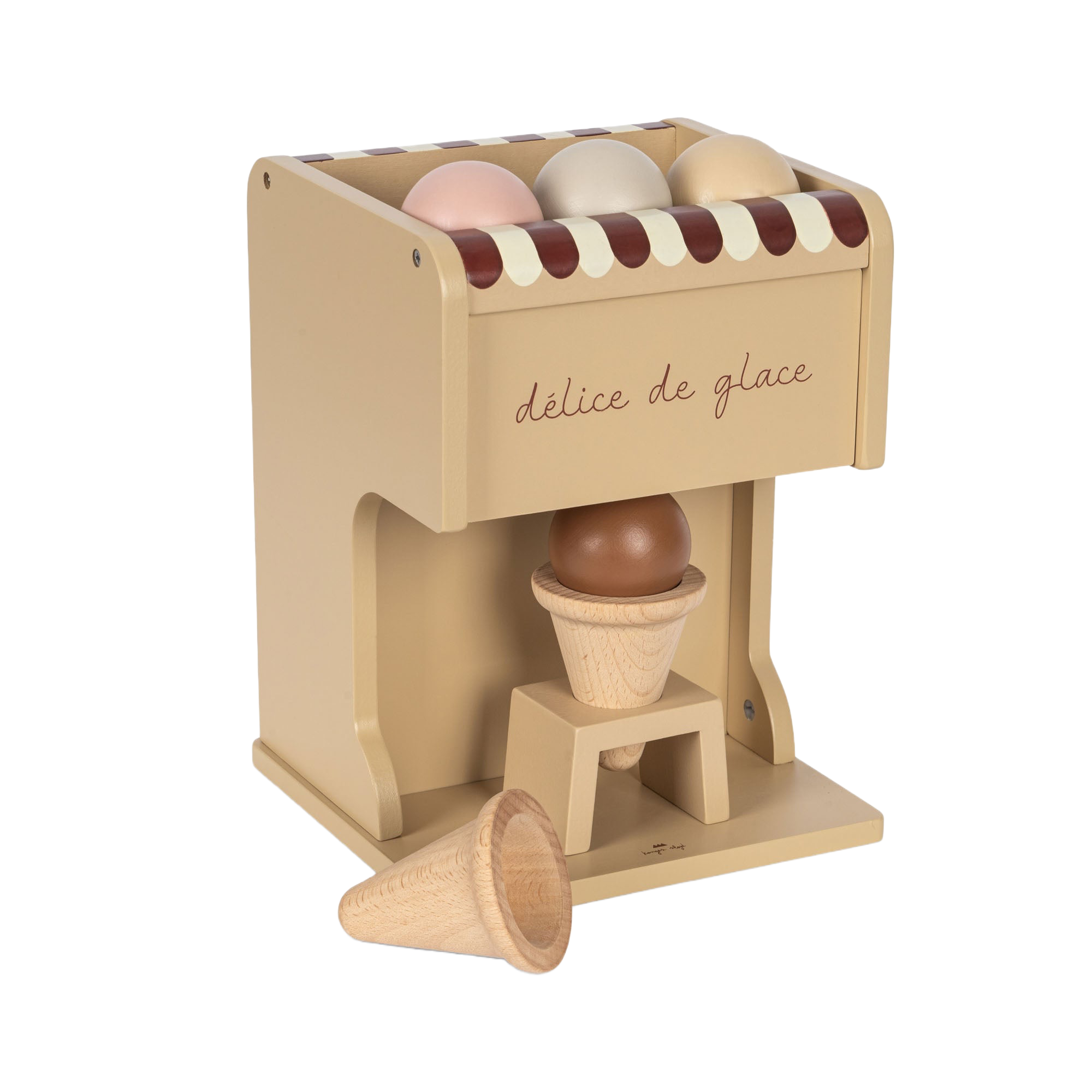 wooden ice cream churn