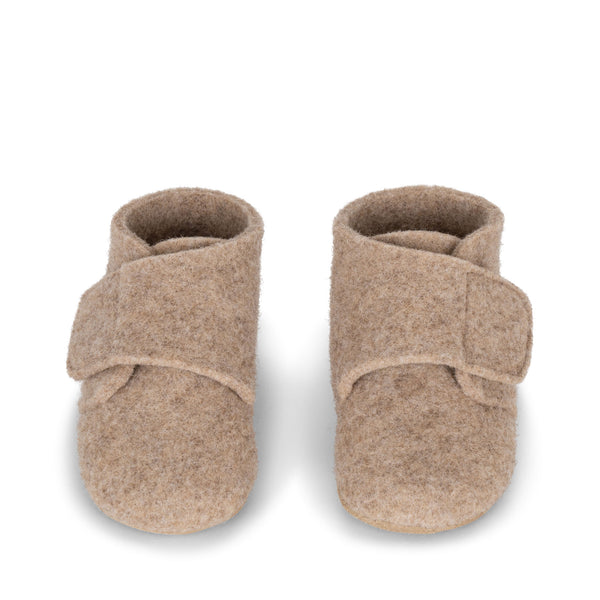 Felt footies - Cameo rose