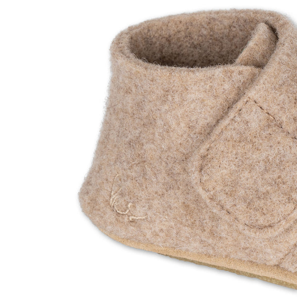 Felt footies - Cameo rose