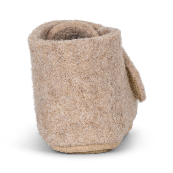 Felt footies - Cameo rose