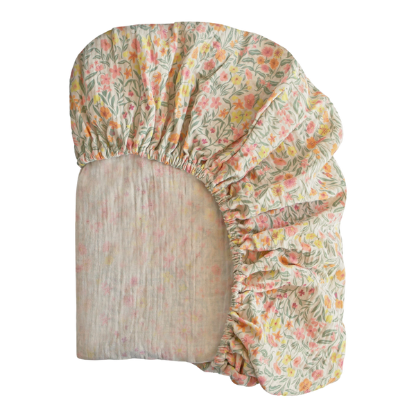 Drap mousseline - Pastel blooms