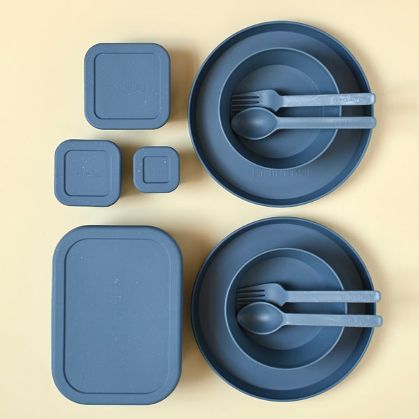 Ensemble de pique-nique - Indigo