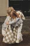 Sac fourre-tout chunky - Toast checked