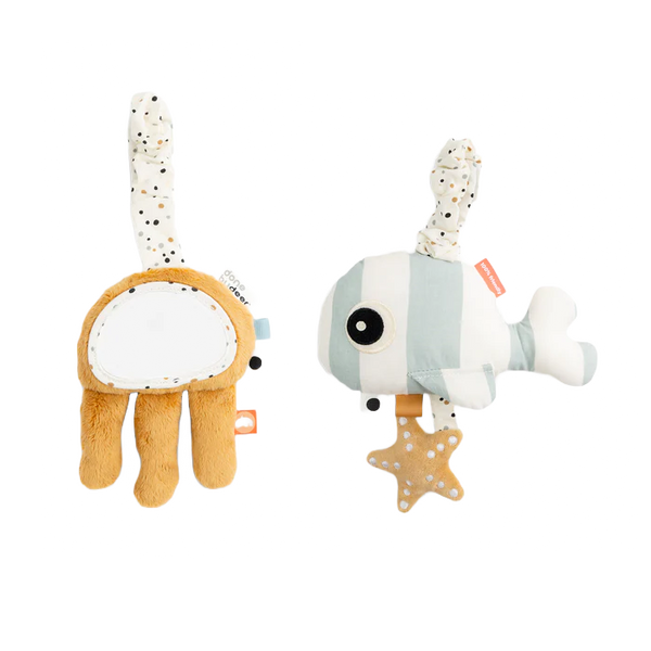 To go activity set - Sea friends - Blue/Mustard