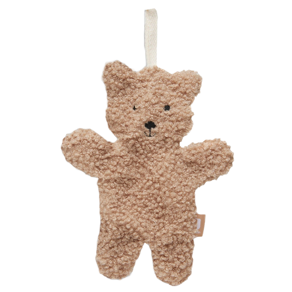 Pacifier cloth Teddy bear - Biscuit