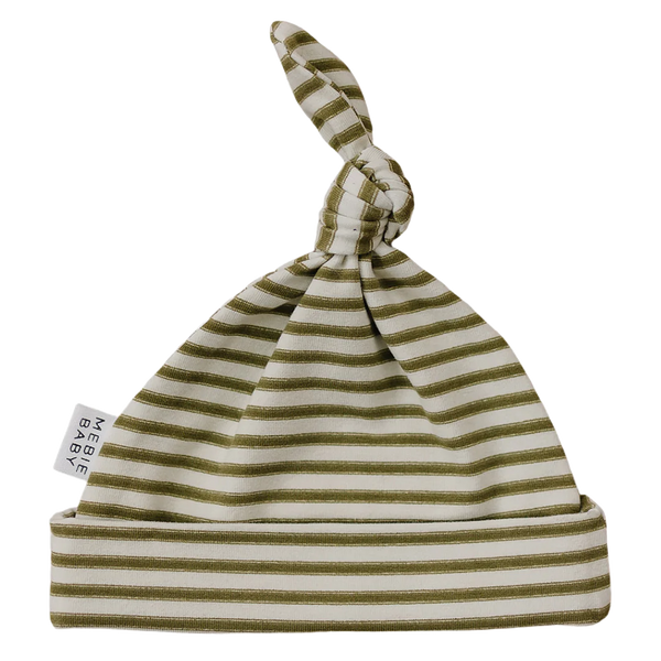Bonnet - Olive stripes