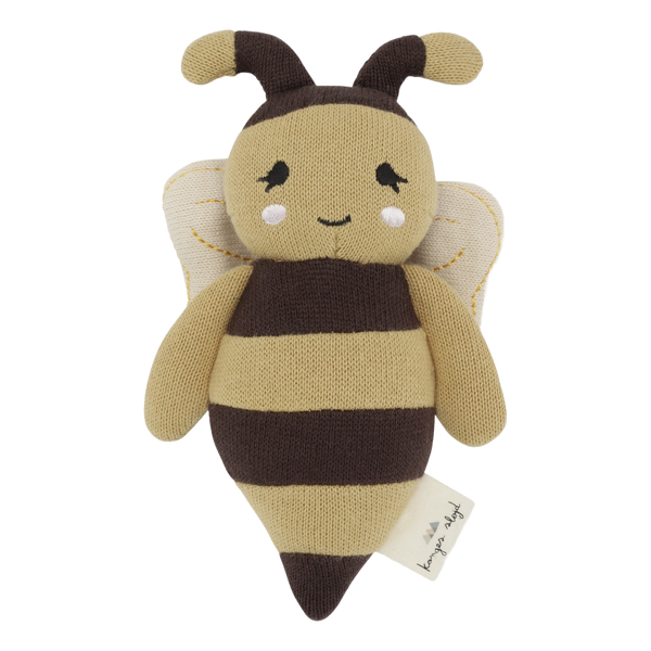 Bee rattle toy