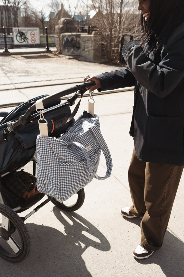 Sac à couches - Vichy marine