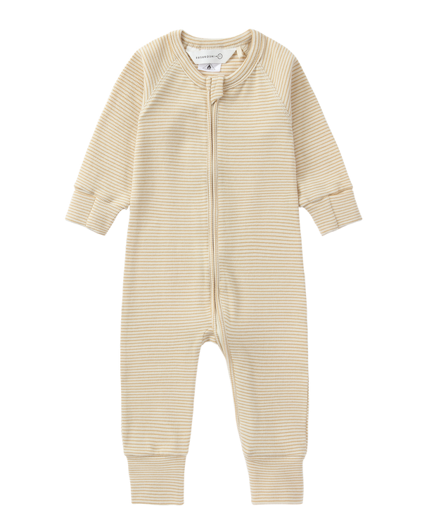 Pyjama à zip coton bio - Honey