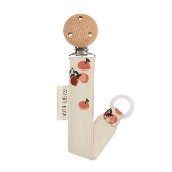 Pacifier holder - Peaches