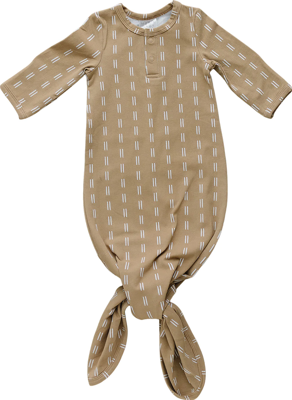 Dormeuse - Light mustard strokes