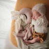 Muslin crib sheet - Fall yellow