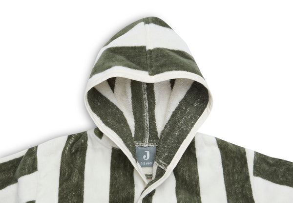 Peignoir - Vert rayé