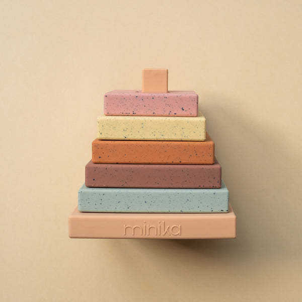 Tour à empiler en silicone - Speckle