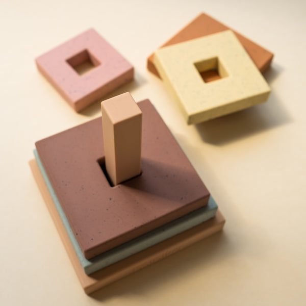 Tour à empiler en silicone - Speckle