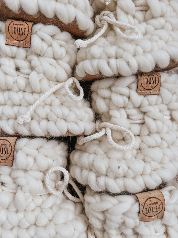 Wool slippers - Cotton