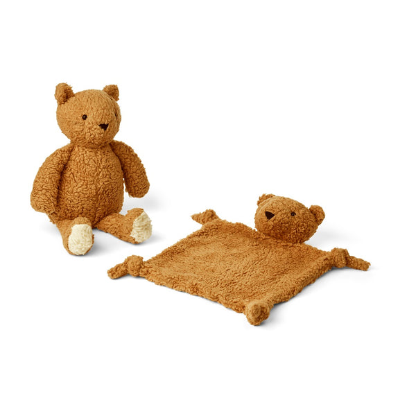 Gift set - Mr. Bear - Golden caramel