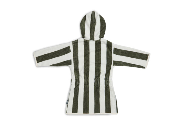 Peignoir - Vert rayé