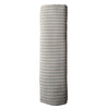 Mousseline coton bio - Sage stripe