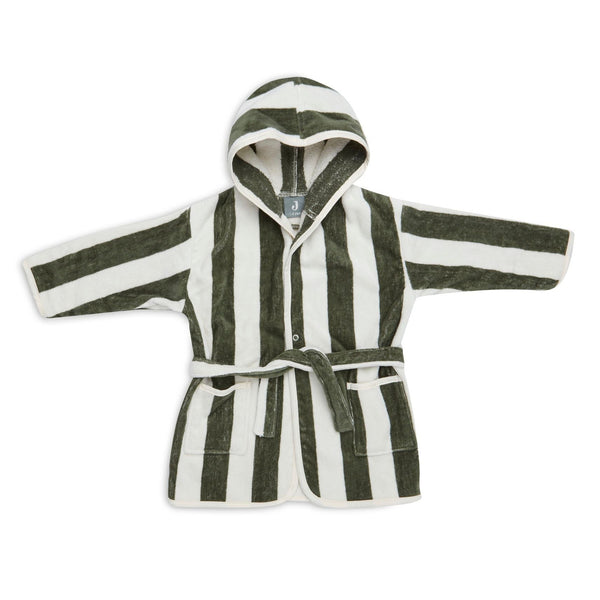 Peignoir - Vert rayé