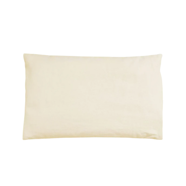 Mini buckwheat hull pillow