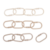 Chain link rings - Natural/Shifting sand/Khaki
