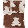 Teddy bear plush blanket (2 sizes)
