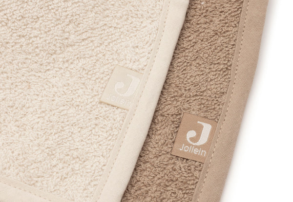 Bib bandana - Sand\Milky coffee - Pack of 2