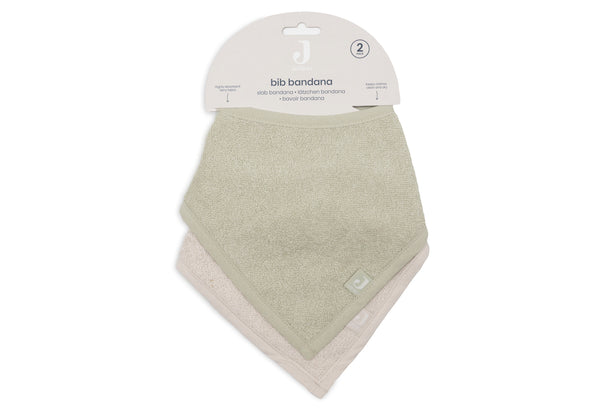 Bib bandana - Soft matcha\Sand - Pack of 2