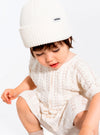 Beanie fisherman - Cream