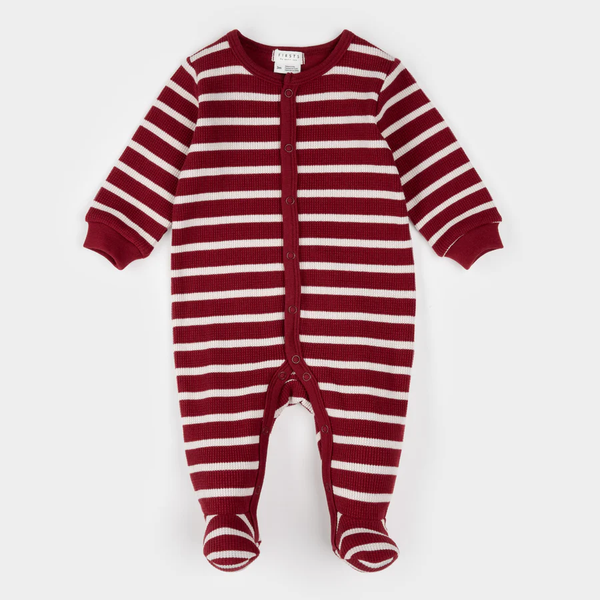 Scarlet Red Striped Thermal Sleeper