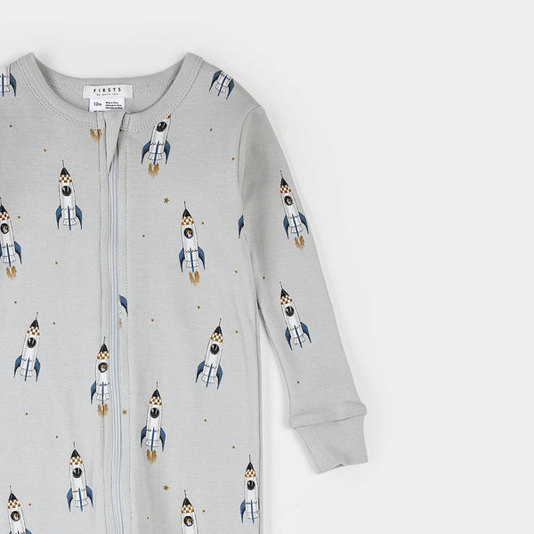 Pyjama convertible à imprimés 'fusées'