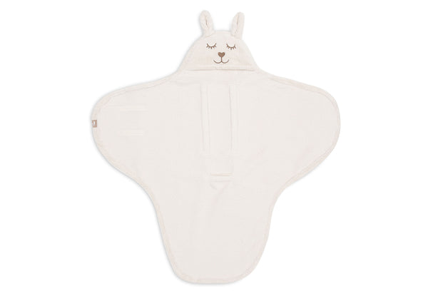 Wrap Blanket Bunny Cloudy Rib - Oatmeal