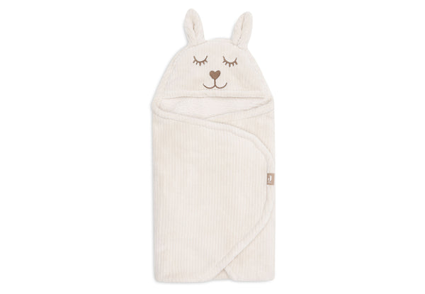 Wrap Blanket Bunny Cloudy Rib - Oatmeal