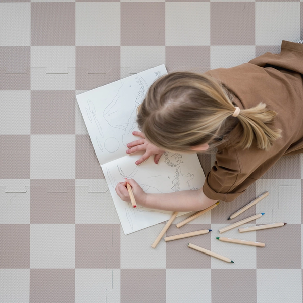 Tapis en mousse - Checkerboard