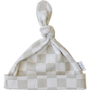 Bonnet - Taupe checkered