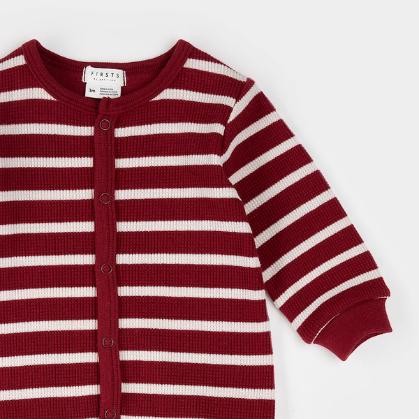 Scarlet Red Striped Thermal Sleeper