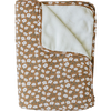 Bamboo fleece quilt - Mustard Floral