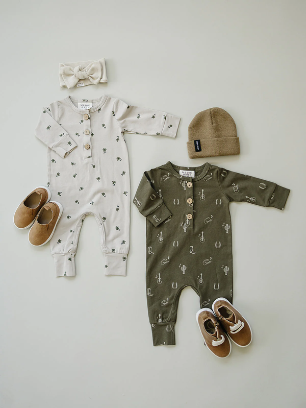Nashville Sleeve Button Romper