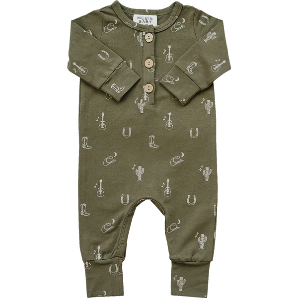 Nashville Sleeve Button Romper