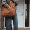 Tote bag - Cognac