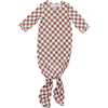 Dormeuse - Rust checkered