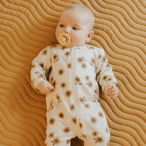 Sunflower print sleeper