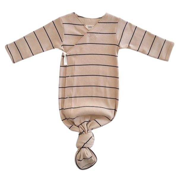 Dormeuse kimono - Tan/Black stripe